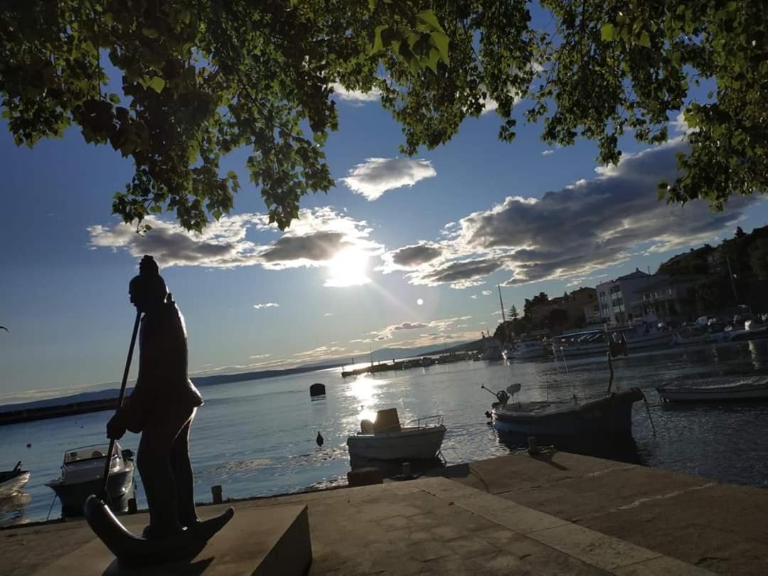 Riva Lägenhet Klenovica Exteriör bild