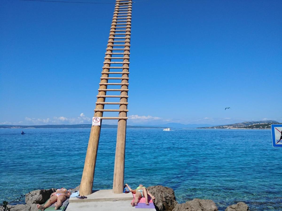 Riva Lägenhet Klenovica Exteriör bild